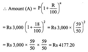 RD Sharma Class 8 Solutions Chapter 14 Compound Interest Ex 14.2 2