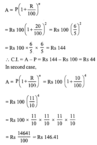 RD Sharma Class 8 Solutions Chapter 14 Compound Interest Ex 14.2 32