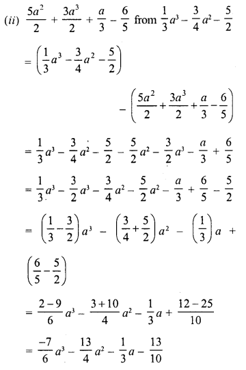 RD Sharma Class 8 Solutions Chapter 6 Algebraic Expressions and Identities Ex 6.2 15
