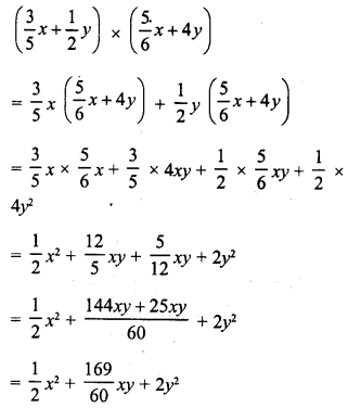 RD Sharma Class 8 Solutions Chapter 6 Algebraic Expressions and Identities Ex 6.5 2