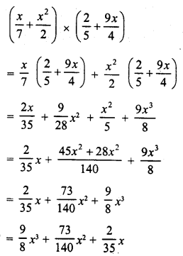 RD Sharma Class 8 Solutions Chapter 6 Algebraic Expressions and Identities Ex 6.5 3