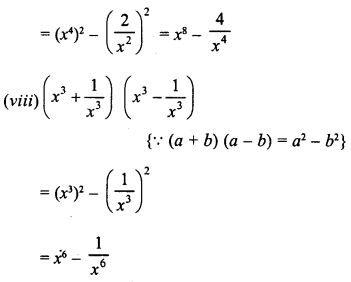 RD Sharma Class 8 Solutions Chapter 6 Algebraic Expressions and Identities Ex 6.6 7