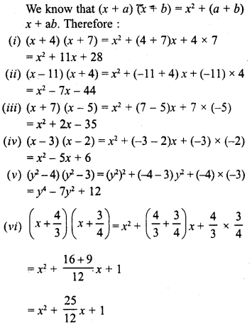 RD Sharma Class 8 Solutions Chapter 6 Algebraic Expressions and Identities Ex 6.7 2