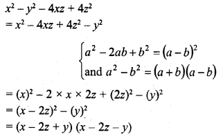 RD Sharma Class 8 Solutions Chapter 7 Factorizations Ex 7.6 17