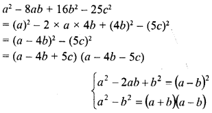 RD Sharma Class 8 Solutions Chapter 7 Factorizations Ex 7.6 8