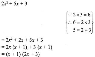 RD Sharma Class 8 Solutions Chapter 7 Factorizations Ex 7.8 1
