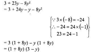 RD Sharma Class 8 Solutions Chapter 7 Factorizations Ex 7.8 9
