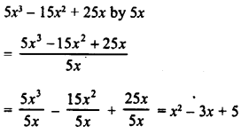 RD Sharma Class 8 Solutions Chapter 8 Division of Algebraic Expressions Ex 8.4 1