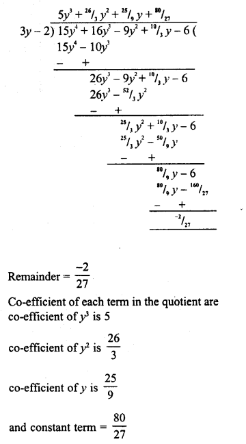 RD Sharma Class 8 Solutions Chapter 8 Division of Algebraic Expressions Ex 8.4 35