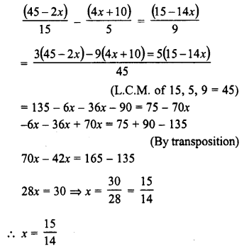 RD Sharma Class 8 Solutions Chapter 9 Linear Equations in One Variable Ex 9.2 37