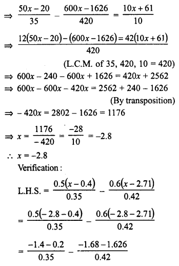 RD Sharma Class 8 Solutions Chapter 9 Linear Equations in One Variable Ex 9.2 48