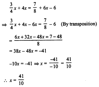 RD Sharma Class 8 Solutions Chapter 9 Linear Equations in One Variable Ex 9.2 8