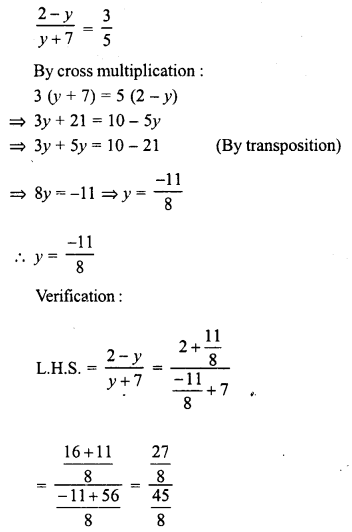 RD Sharma Class 8 Solutions Chapter 9 Linear Equations in One Variable Ex 9.3 4
