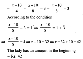 RD Sharma Class 8 Solutions Chapter 9 Linear Equations in One Variable Ex 9.4 24