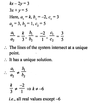 RS Aggarwal Class 10 Solutions Chapter 3 Linear equations in two variables MCQS 21
