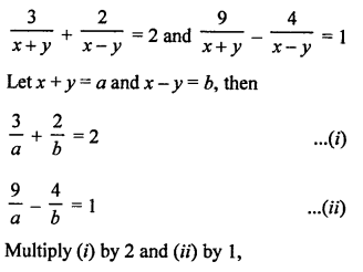 RS Aggarwal Class 10 Solutions Chapter 3 Linear equations in two variables MCQS 7