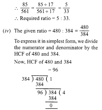 RS Aggarwal Class 6 Solutions Chapter 10 Ratio, Proportion and Unitary Method Ex 10A Q2.3