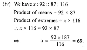 RS Aggarwal Class 6 Solutions Chapter 10 Ratio, Proportion and Unitary Method Ex 10B Q3.2