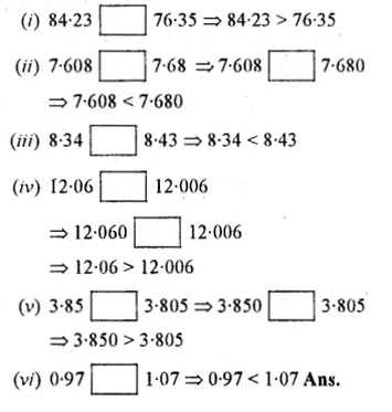 RS Aggarwal Class 6 Solutions Chapter 7 Decimals Ex 7A Q6.1