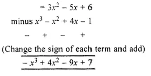 RS Aggarwal Class 6 Solutions Chapter 8 Algebraic Expressions Ex 8C Q14.1