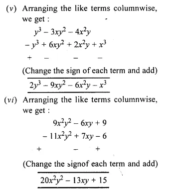 RS Aggarwal Class 6 Solutions Chapter 8 Algebraic Expressions Ex 8C Q5.3