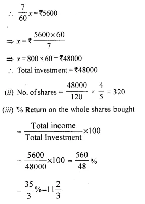 Selina Concise Mathematics Class 10 ICSE Solutions Chapter 3 Shares and Dividend Ex 3C 4.2