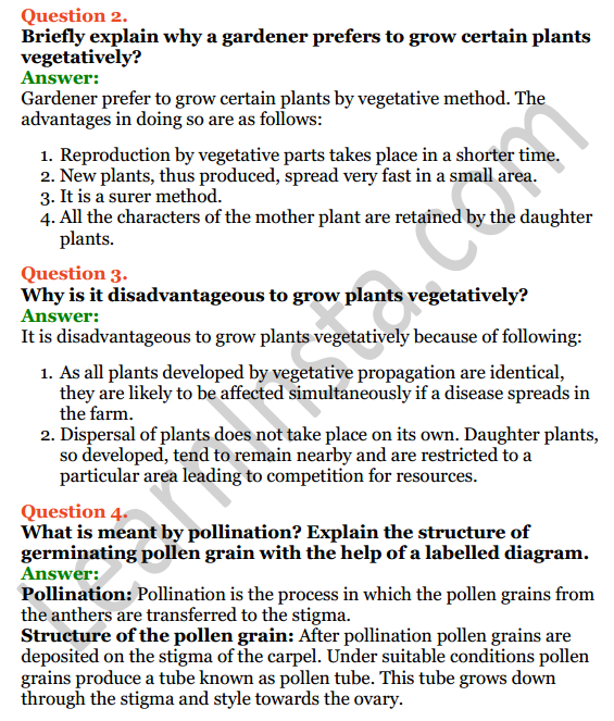 Selina Concise Biology Class 8 ICSE Solutions Chapter 2 Reproduction in Plants 4