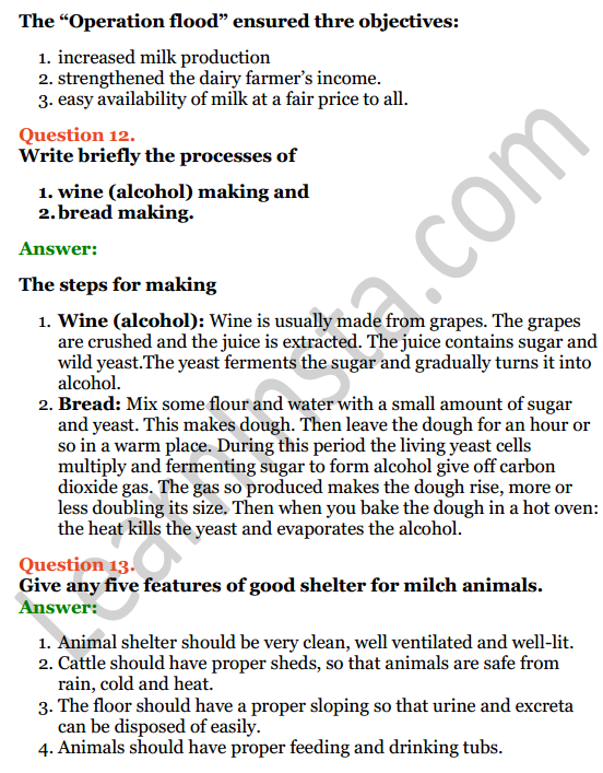 Selina Concise Biology Class 8 ICSE Solutions Chapter 9 Food Production 12