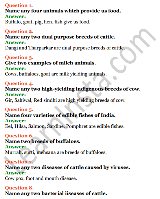Selina Concise Biology Class 8 ICSE Solutions Chapter 9 Food Production 4
