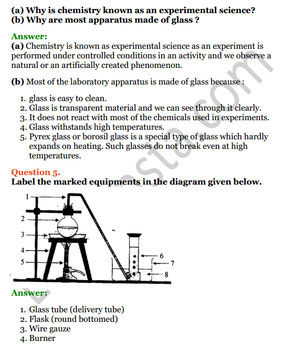 Selina Concise Chemistry Class 6 ICSE Solutions Chapter 2 Common Laboratory Apparatus and Equipments 3