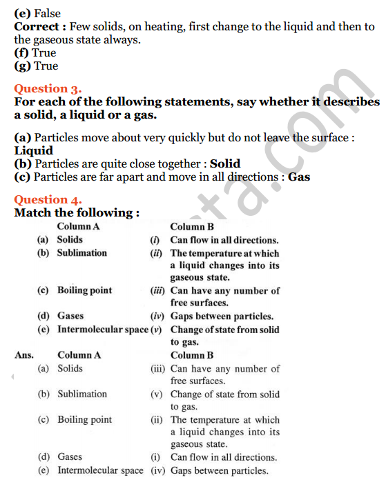 Selina Concise Chemistry Class 6 ICSE Solutions Chapter 3 Matter 13