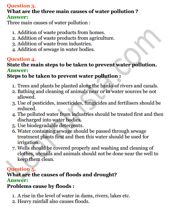 Selina Concise Chemistry Class 6 ICSE Solutions Chapter 7 Water 12