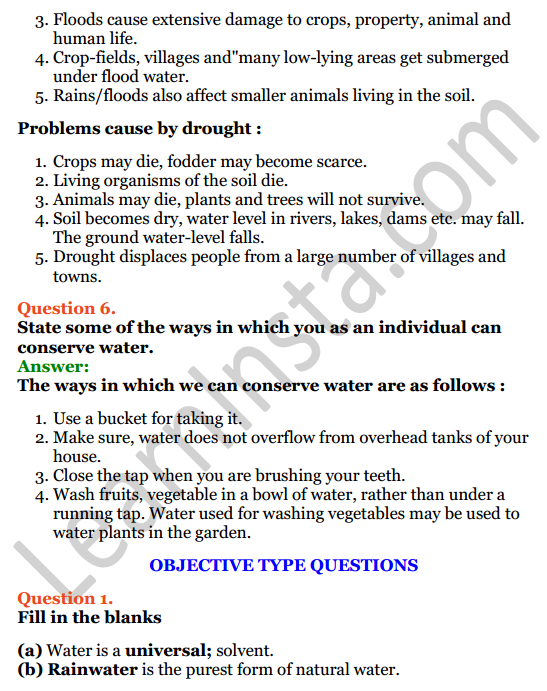 Selina Concise Chemistry Class 6 ICSE Solutions Chapter 7 Water 13