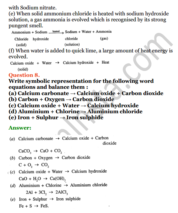 Selina Concise Chemistry Class 7 ICSE Solutions Chapter 5 Language of Chemistry 5