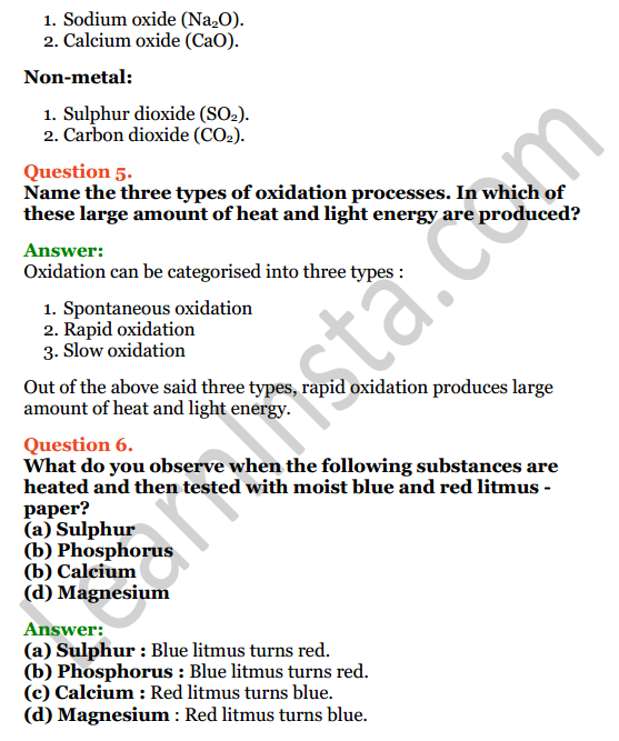 Selina Concise Chemistry Class 7 ICSE Solutions Chapter 7 Air and Atmosphere 8