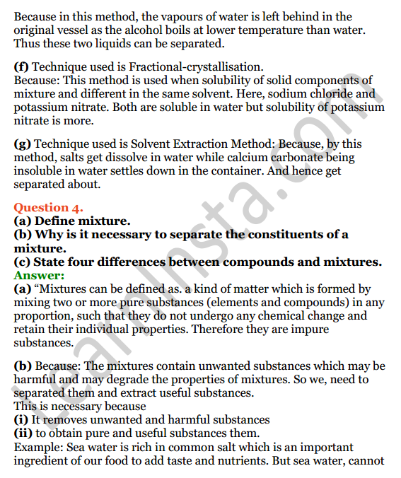Selina Concise Chemistry Class 8 ICSE Solutions Chapter 3 Elements, Compounds and Mixtures 6