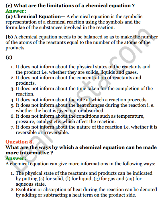 Selina Concise Chemistry Class 8 ICSE Solutions Chapter 5 Language of Chemistry 7