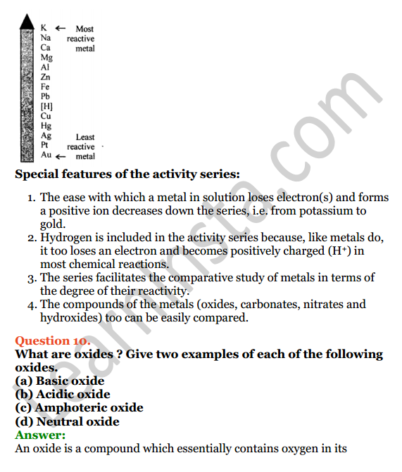 Selina Concise Chemistry Class 8 ICSE Solutions Chapter 6 Chemical Reactions 14