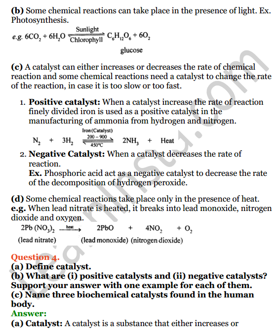 Selina Concise Chemistry Class 8 ICSE Solutions Chapter 6 Chemical Reactions 3