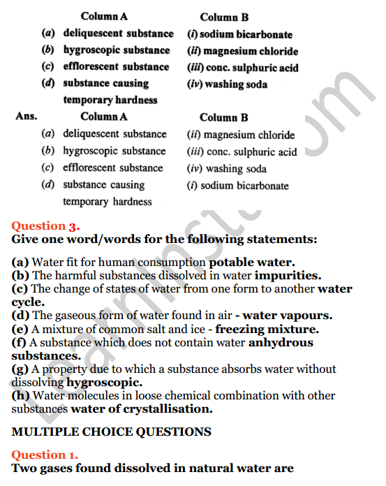 Selina Concise Chemistry Class 8 ICSE Solutions Chapter 8 Water 13