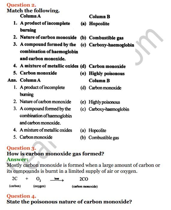 Selina Concise Chemistry Class 8 ICSE Solutions Chapter 9 Carbon and Its Compounds 16