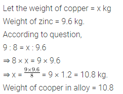 Selina Concise Mathematics Class 6 ICSE Solutions Chapter 12 Proportion 10