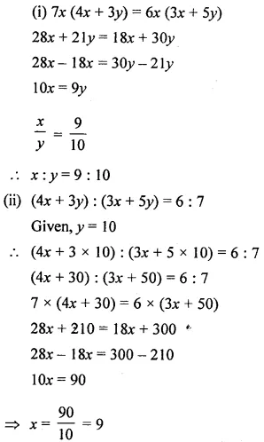 Selina Concise Mathematics Class 6 ICSE Solutions Chapter 12 Proportion 20