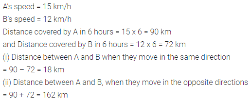 Selina Concise Mathematics Class 6 ICSE Solutions Chapter 17 Idea of Speed, Distance and Time Ex 17B 16