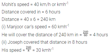 Selina Concise Mathematics Class 6 ICSE Solutions Chapter 17 Idea of Speed, Distance and Time Ex 17B 18
