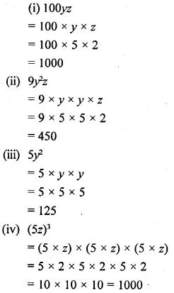 Selina Concise Mathematics Class 6 ICSE Solutions Chapter 21 Framing Algebraic Expressions 16