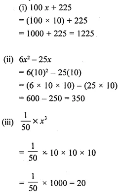 Selina Concise Mathematics Class 6 ICSE Solutions Chapter 21 Framing Algebraic Expressions 8