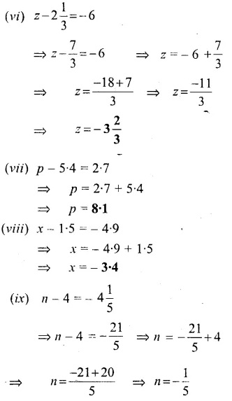 Selina Concise Mathematics Class 6 ICSE Solutions Chapter 22 Simple (Linear) Equations Ex 22A 6