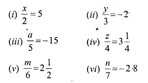 Selina Concise Mathematics Class 6 ICSE Solutions Chapter 22 Simple (Linear) Equations Ex 22A Q4