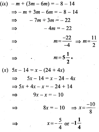 Selina Concise Mathematics Class 6 ICSE Solutions Chapter 22 Simple (Linear) Equations Ex 22B 18